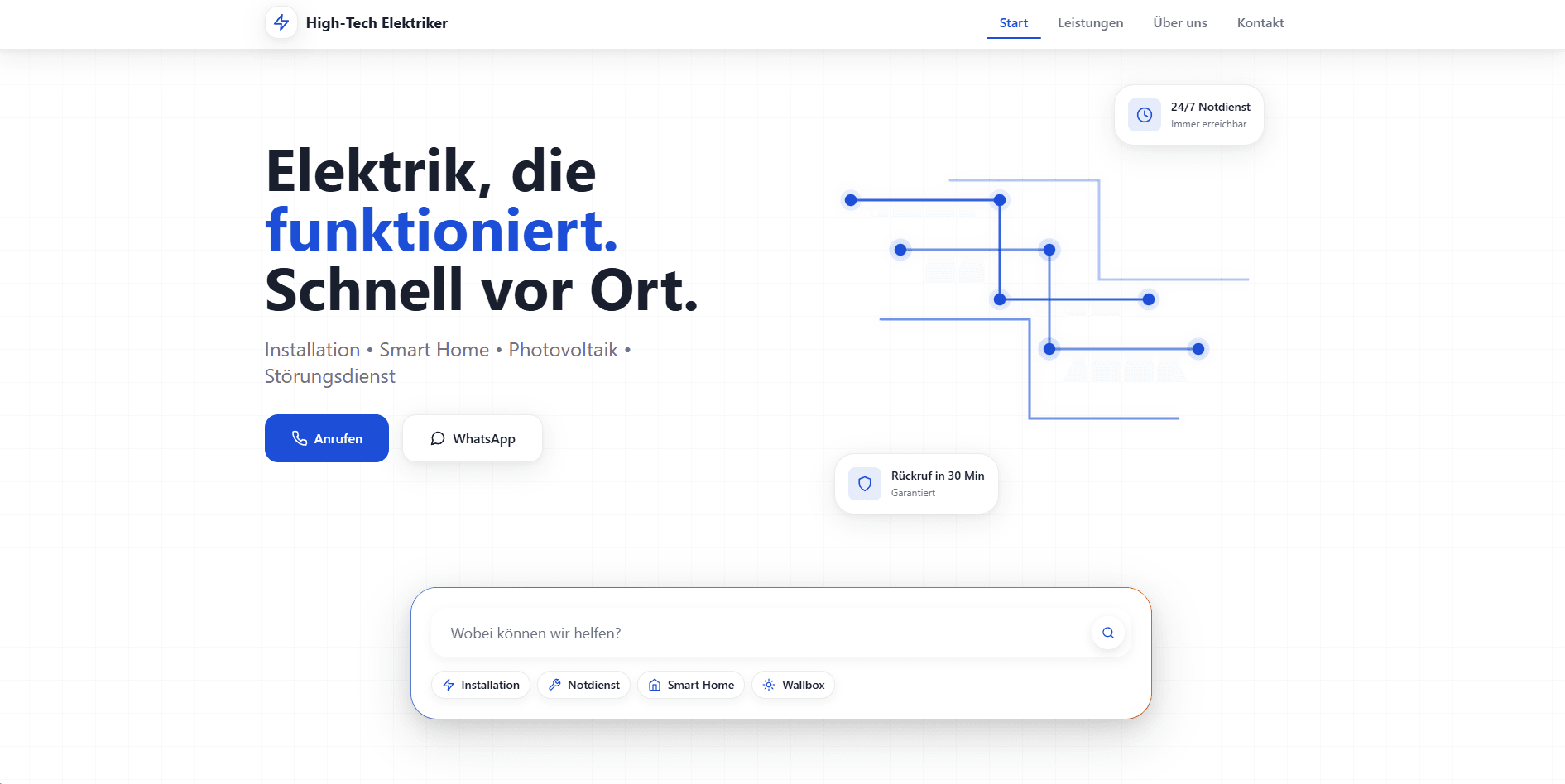 High-Tech Elektriker